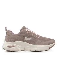 Sneakersy damskie - Sneakersy Skechers Comfy Wave 149414/DKTP Beżowy - miniaturka - grafika 1