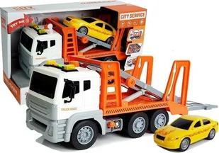 LeanToys Laweta Holownik Pomoc Drogowa Dźwięk Światła 1:12 - Samochody i pojazdy dla dzieci - miniaturka - grafika 1