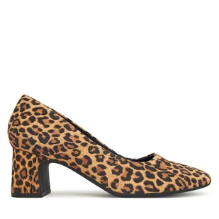 Czółenka Clarks Fernie Court 26183033 Brązowy - Czółenka - miniaturka - grafika 1