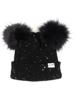 Czapki dla dzieci - HULABALU Czapka "Lucca" w kolorze czarnym - miniaturka - grafika 1