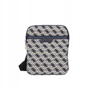 Nerki - Guess Męska Saszetka Wzorzysta Elegancka z Czarnym Paskiem Gma - miniaturka - grafika 1