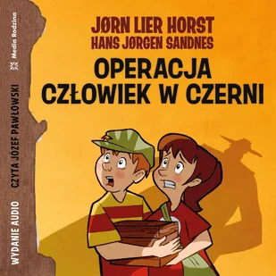 Operacja Człowiek w Czerni. Biuro Detektywistyczne nr 2. Tom 2 - Audiobooki dla dzieci i młodzieży - miniaturka - grafika 1