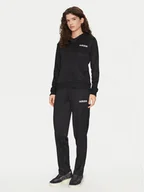 Dresy damskie - adidas Dres Essentials Linear JD2695 Czarny Slim Fit - miniaturka - grafika 1