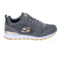Buty trekkingowe damskie - Buty na co dzień damskie SKECHERS RETROS OG 85 skóra - miniaturka - grafika 1