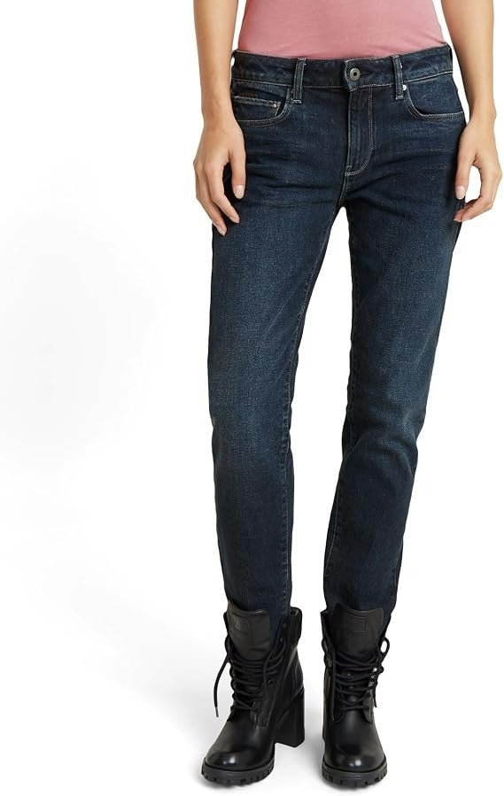 G-STAR RAW RURKI JEANSY Z BAWEŁNY NA PRZEJŚCIÓWKĘ 29/34 7CA
