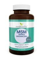 Witaminy i minerały - Medverita MSM 500 mg 120 kapsułek - miniaturka - grafika 1