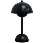 Lampy stojące - Czarrna lampa stołowa led - K617-Wigo - miniaturka - grafika 1