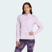 Odzież trekkingowa damska - Koszulka Terrex Multi Climacool 1/2 Zip Long Sleeve - miniaturka - grafika 1