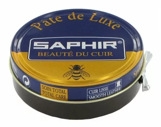 Akcesoria obuwnicze - SAPHIR Pate de Luxe - Pasta do butów 50 ml BORDO 08 - grafika 1