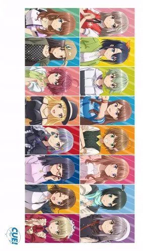 Plakat Anime Manga Cue! CUE_005 A3 (custom)