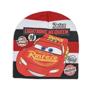 Czapki i chusty sportowe męskie - Czapka dla chłopca Disney McQueen jesienna zimowa - miniaturka - grafika 1