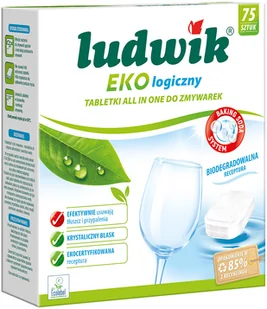 Tabletki ekologiczne do zmywarek Ludwik All in one 75 szt. - Środki do zmywarek - miniaturka - grafika 1