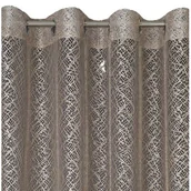 Zasłony - Eurofirany FIR/Amanda amande do firanek/beż zasłona ze szlufkami, poliester, beżowy, 0.02 x 140 x 250 cm FIR/AMANDA/BEŻ - miniaturka - grafika 1