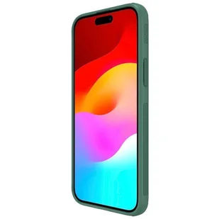Etui APPLE IPHONE 15 PLUS Nillkin Super Shield Pro zielone - Etui i futerały do telefonów - miniaturka - grafika 6
