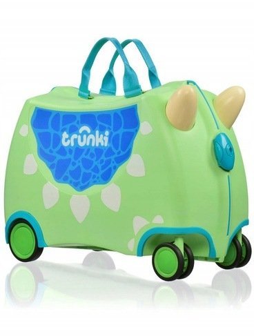 Trunki GLIDE360 DINO DUDLEY-Dziecięca walizeczka podróżna TRU0140