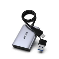 Pozostałe akcesoria do telefonów - Unitek Adapter USB/C/A na 2x HDMI MST FullHD  V1427A01 - miniaturka - grafika 1