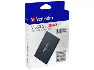 Dysk SSD VERBATIM VI550, 512 GB, 2.5" - Dyski SSD - miniaturka - grafika 1