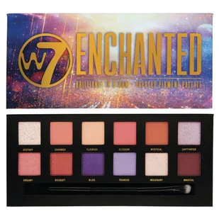 W7 Enchanted Eye Colour Palette Paleta 12 Cieni Do Powiek - Cienie do powiek - miniaturka - grafika 2
