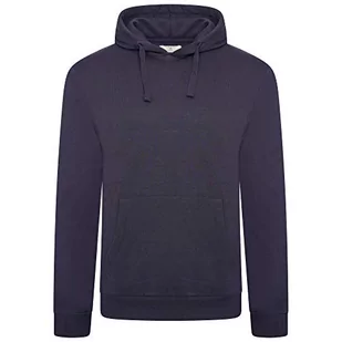 M17 Męska bluza z kapturem na co dzień bluza z kapturem bluza z kapturem sweter klasyczna gładka kurtka z długim rękawem z kieszenią, granatowy, XL - Swetry męskie - miniaturka - grafika 1