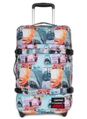 Torby podróżne - Torba podróżna na kółkach Eastpak Transit'R M - jaws print - miniaturka - grafika 1