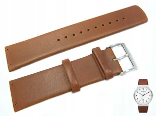 Pasek Skagen SKW6082 skórzany brązowy - Akcesoria do zegarków - miniaturka - grafika 1