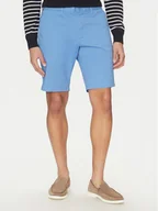 Spodenki męskie - Tommy Hilfiger Szorty materiałowe Harlem MW0MW23568 Błękitny Regular Fit - miniaturka - grafika 1