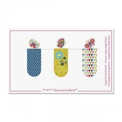 Przybory szkolne - Cass film Zakładki Magnetyczne Motyle 3 sztuki - miniaturka - grafika 1