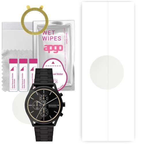 1x folia hydrożelowa MATOWA do Skagen Holst - apgo Smartwatch Hydrogel MATTE Protection Ochrona na ekran smartwatcha