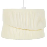 Lampy sufitowe - Lampa wisząca beżowa BIRIM - miniaturka - grafika 1
