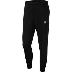 Spodnie męskie Nike NSW Club Jogger FT czarne BV2679 010 - Spodnie sportowe męskie - miniaturka - grafika 1