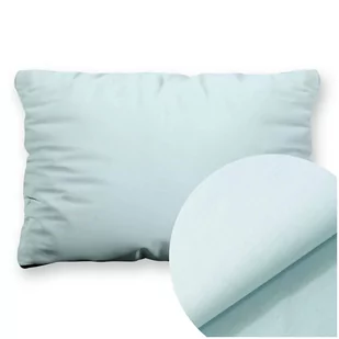 Poszewka Bawełna 50 x 80 Jednolita Ola Jasny Niebieski - Poszewki na poduszki - miniaturka - grafika 1