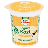 Kefiry, jogurty, maślanki - Rians - Jogurt kozi z wanilią - miniaturka - grafika 1