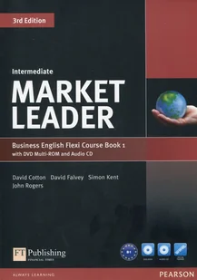 Pearson Education Limited Market Leader Business English Flexi Course Book 1 with DVD + CD Intermediate - Dubicka Iwonna, Okeeffe Margar - Podręczniki dla liceum - miniaturka - grafika 1