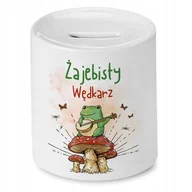 Skarbonki - SKARBONKA DLA TATY TEN TATA JEST OSOM PREZENT z Nadrukiem ze Zdjęciem + Opakowanie na prezent (wzór 03) - miniaturka - grafika 1