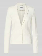 Marynarki i żakiety damskie - Żakiet taliowany z mieszanki wiskozy model ‘POPTRASH’ - miniaturka - grafika 1