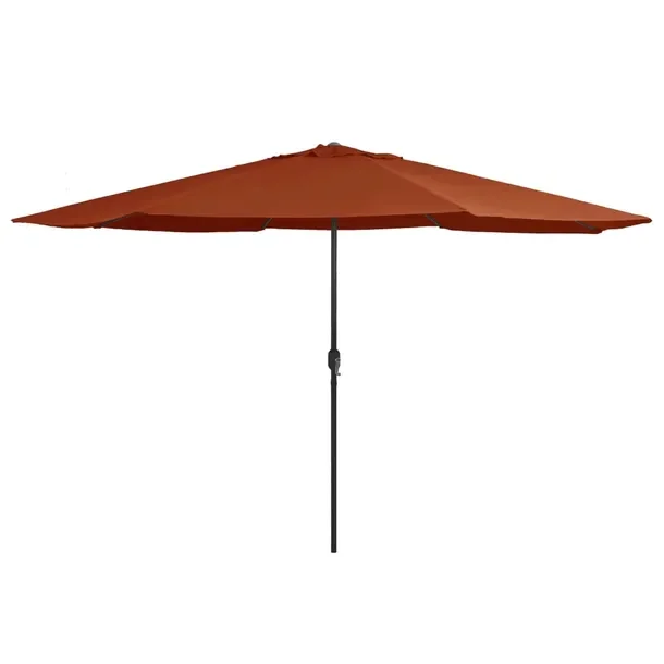 Parasol ogrodowy Terakota 400x267cm, metal, 8 żeberek