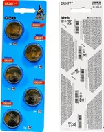 Baterie i akcesoria - Vinnic 5x Bateria CR 2477 Vinnic Litium 3V - miniaturka - grafika 1