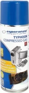 Środki i akcesoria czyszczące do komputerów - Esperanza SPRĘŻONE POWIETRZE 400ML ESPERANZA one size - miniaturka - grafika 1