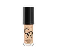 Podkłady do twarzy - Golden Rose Total Cover 2in1 Fundation &amp; Concealer - Podkład i korektor w jednym - 02 - IVORY GOLID2W-ZY2W-01 - miniaturka - grafika 1