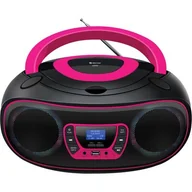 Radia - DENVER TDB-212BP Bluetooth Różowy - miniaturka - grafika 1