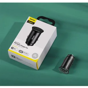 Baseus Baseus PPS inteligentna ładowarka samochodowa USB / USB Typ C 30 W Quick Charge 4.0 QC4+ Power Delivery 3.0 VOOC SCP AFC MTKPE srebrny (CCYS-C0S) hurtel-60586-0 - Ładowarki samochodowe - miniaturka - grafika 34