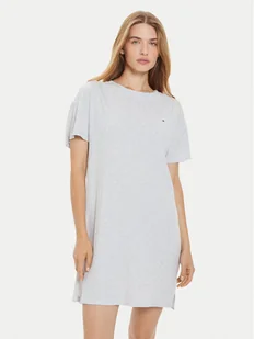 Tommy Hilfiger Koszula nocna UW0UW05569 Szary Relaxed Fit - Bielizna nocna - miniaturka - grafika 1