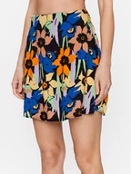 Spódnice - Roxy Spódnica mini Golden Poppy ERJWK03139 Kolorowy Regular Fit - miniaturka - grafika 1