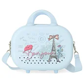 Kosmetyczki, organizery i kuferki - Enso Bonjour Neceser Adaptable Obudowa na messenger Zielony 29x21x15 cms Sztywny ABS 9,14L 2,52 kg, Zielony, Neceser, kosmetyczka z paskiem na ramię - miniaturka - grafika 1