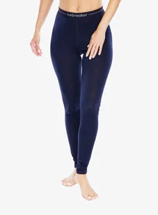 Getry termoaktywne damskie Icebreaker 200 Oasis Leggings - midnight navy - Kalesony - miniaturka - grafika 1