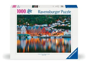 Puzzle 2D, Bergen, Norwegia, 1000 elementów - Puzzle - miniaturka - grafika 1