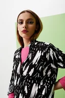 Koszule damskie - Długa koszula z wiskozy-M - miniaturka - grafika 1