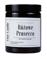 Świece - YOUR CANDLE (ŚWIECE SOJOWE) ŚWIECA SOJOWA RÓŻOWE PROSECCO 180 ml - YOUR CANDLE - miniaturka - grafika 1