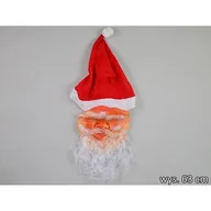 Ozdoby bożonarodzeniowe - Maska Mikołaj 63 cm - miniaturka - grafika 1