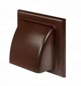 Rury i kanały wentylacyjne - Awenta Osłona Wywiewna Kanału Okrągłego (Fi150) Brąz A-KO150-30BR 5905033310070 - miniaturka - grafika 1